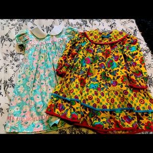 2 adorable quality girls dresses